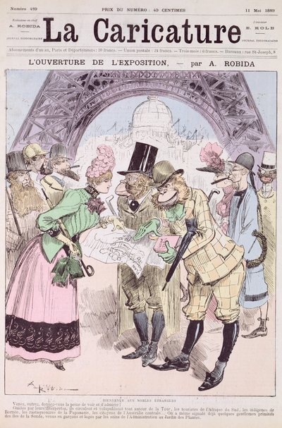 The Opening of the Universal Exhibition of 1889, from 